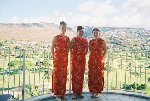 chinese bridesmaids